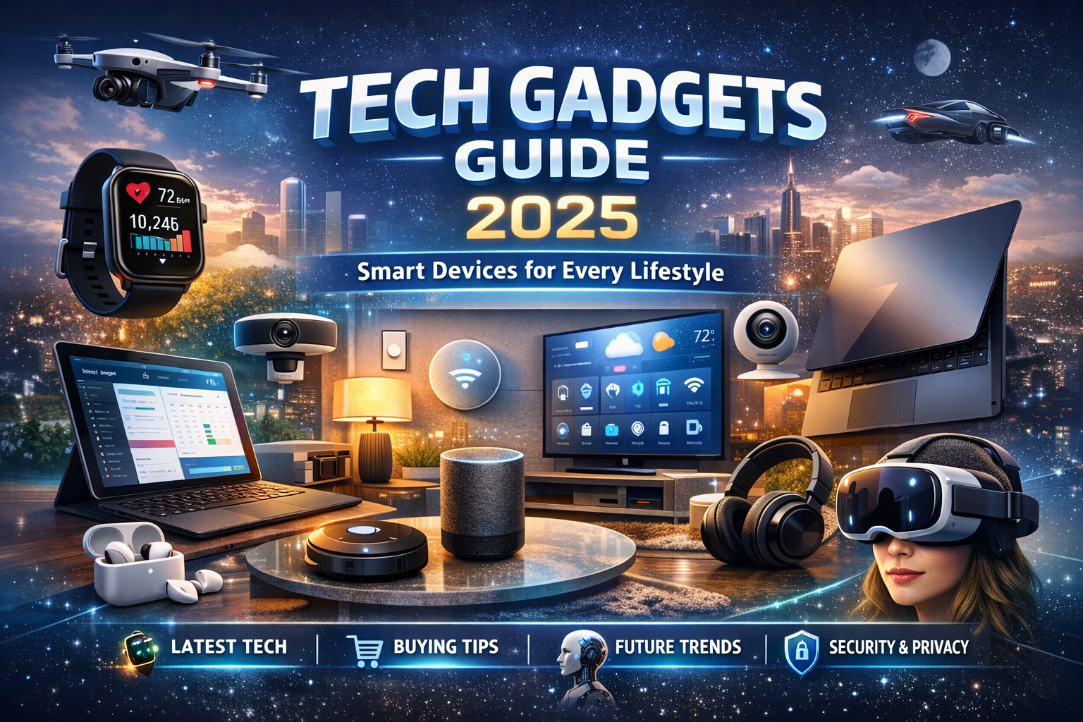 Tech Gadgets: The Ultimate Guide to Modern Tech Gadgets and Smart Devices